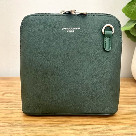 Cross Body Bag in Dark Green Gifts For Women Handbags And Accessory Gifts Cross Body Bags Dark Green detachable strap