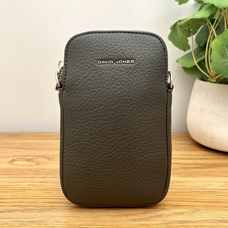 Cross Body Phone Bag in Dark Grey Gifts For Women Handbags And Accessory Gifts Cross Body Bag Phone Bag Dark Grey
