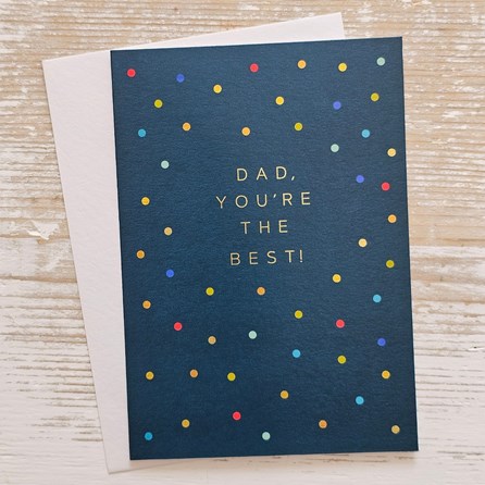 'Dad You're The Best' Father's Day Card 'Dad You're The Best' Father's Day Card