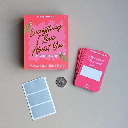 Everything I Love About You DIY Scratch Cards Everything I Love About You DIY Scratch Cards