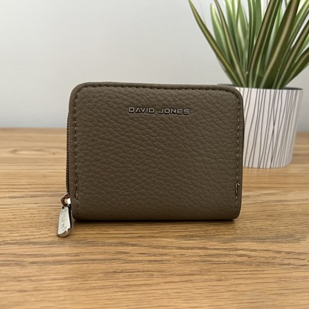Faux Leather Textured Small Purse in Taupe Gifts For Women Handbags And Accessory Gifts Faux Leather Textured Small Purse in Taupe