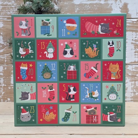 Fill Your Own Advent Calendar - Christmas Kittens Make Your Own Advent Calendar Personalise DIY Create Your Own Countdown Calendar Christmas Gifts