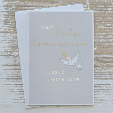 'First Holy Communion' Card First Holy Communion Gifts First Holy Communion Greetings Card