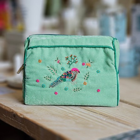 Folk Bird Make-Up Bag Folk Bird Make-Up Bag