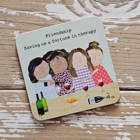 'Friendship...' Drinks Coaster 'Friendship...' Drinks Coaster