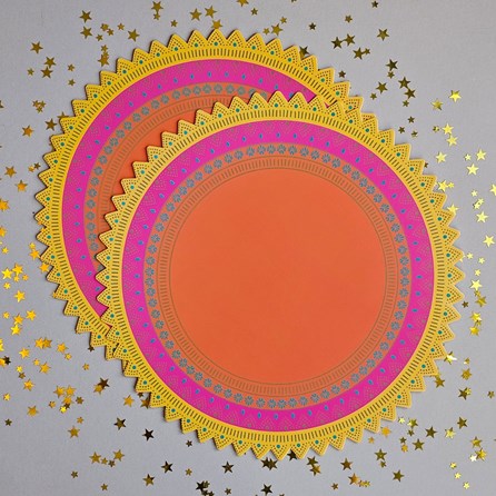 Grazing Party Platters Pack of 2 Diwali Celebration Accessories Diwali Decorations Diwali Cardboard Grazing Platter