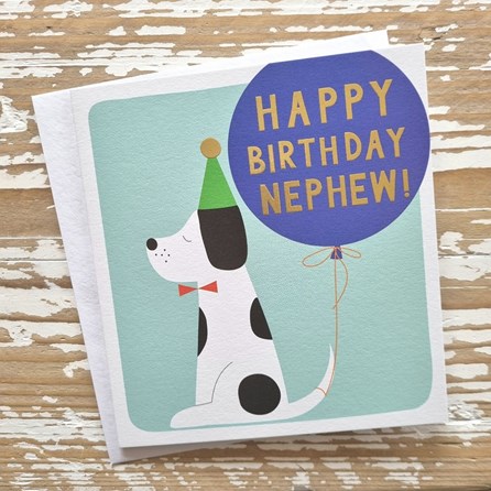'Happy Birthday Nephew' Greetings Card 'Happy Birthday Nephew' Greetings Card