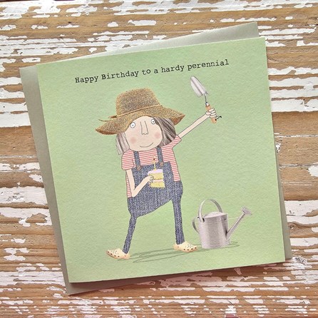 'Happy Birthday To A Hardy Perennial' Birthday Card