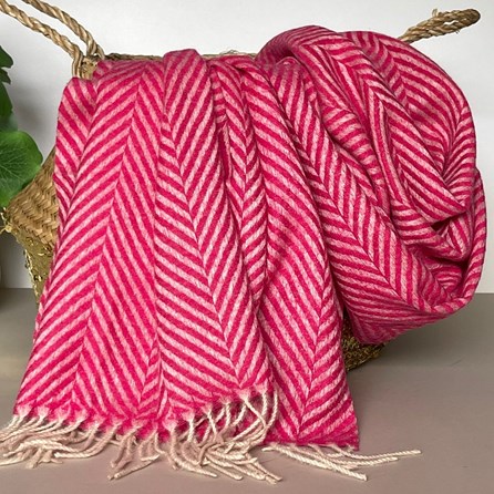 Herringbone Scarf in Hot Pink Gifts For Women Scarves And Accessories Herringbone Scarf Hot Pink Super Soft