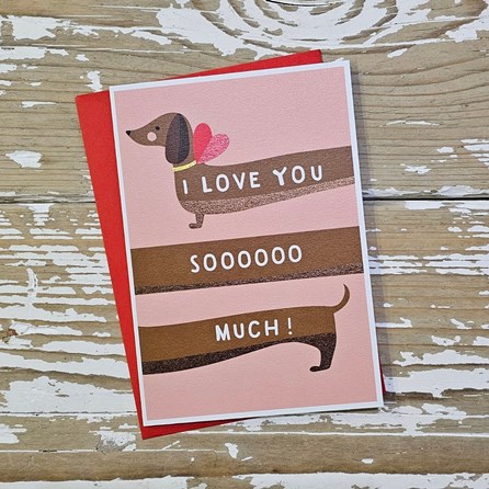 'I Love You Soooooo Much! Card 'I Love You Soooooo Much! Card