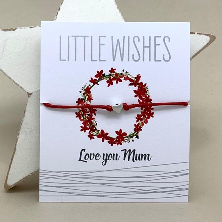 'Love You Mum' Wish Bracelet 'Love You Mum' Wish Bracelet