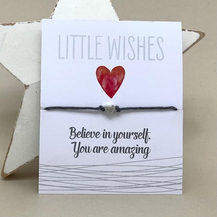 'Believe In Yourself, You Are Amazing' Wish Bracelet 'Believe In Yourself, You Are Amazing' Wish Bracelet