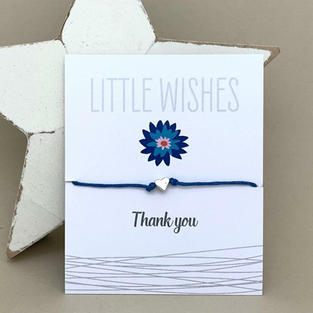 'Thank You' Wish Bracelet Thank You Teacher Gifts Thank You Bracelets Cotton Wish Bracelets