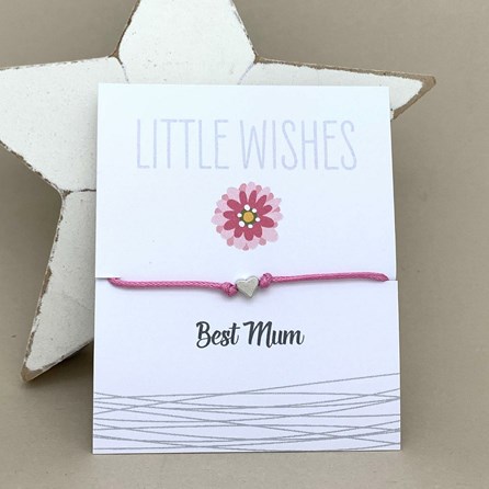 'Best Mum' Wish Bracelet 'Best Mum' Wish Bracelet