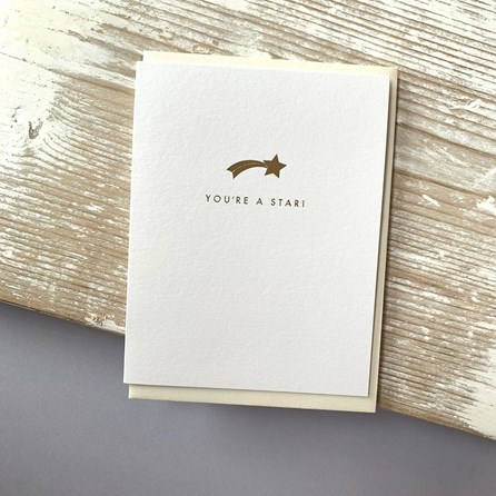 'You're A Star!' Greetings Card 'You're A Star!' Greetings Card