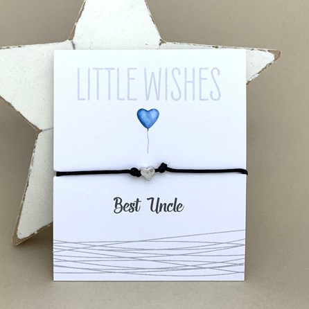 'Best Uncle' Wish Bracelet 'Best Uncle' Wish Bracelet
