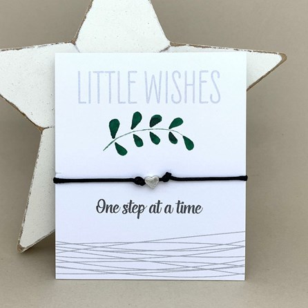 'One Step At A Time' Wish Bracelet 'One Step At A Time' Wish Bracelet