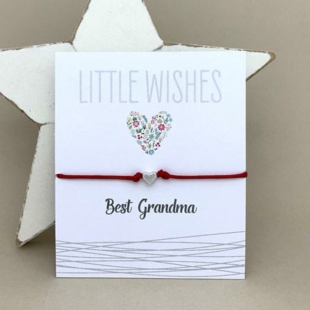 'Best Grandma' Wish Bracelet 'Best Grandma' Wish Bracelet
