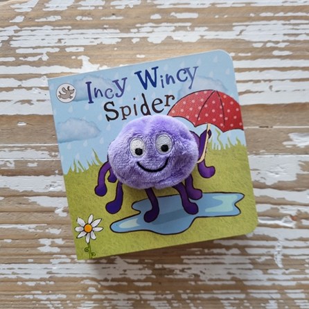 'Incy Wincy Spider' Finger Puppet Book 'Incy Wincy Spider' Finger Puppet Book