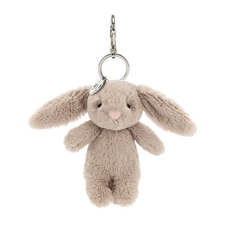 Jellycat Bashful Bunny Beige Bag Charm Jellycat Bunny Jellycat Bunnies Jellycat Plush Bashful Bunny Beige Keyring Bag Charm