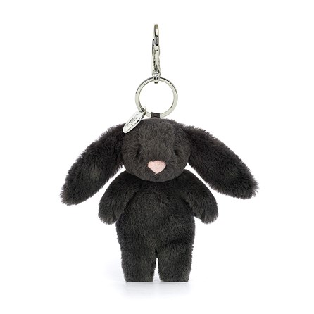 Jellycat Bashful Bunny Inky Bag Charm Jellycat Bunny Jellycat Bunnies Jellycat Plush Bashful Bunny Black Keyring Bag Charm