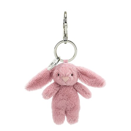 Jellycat Bashful Bunny Tulip Bag Charm Jellycat Bunny Jellycat Bunnies Jellycat Plush Bashful Bunny Pink Tulip Keyring Bag Charm