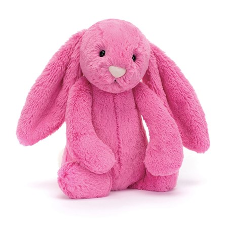 Jellycat Bashful Hot Pink Bunny Original Jellycat Bunny Jellycat Bunnies Jellycat Plush Bashful Bunny Hot Pink