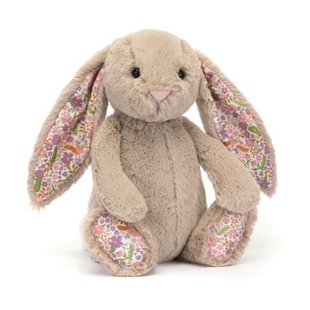 Jellycat Blossom Beige Bunny 'Petal' Original Jellycat Easter Jellycat Soft Cuddly Toy Plush Jellycat Bunnies Jellycat Bunny Jellcat Rabbits