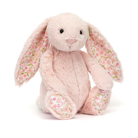 Jellycat Blossom Blush Bunny 'Cherry' Original Jellycat Easter Jellycat Soft Cuddly Toy Plush Jellycat Bunnies Jellycat Bunny Jellcat Rabbits