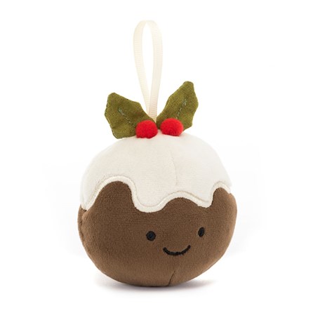 Jellycat Festive Folly Christmas Pudding Jellycat Festive Folly Christmas Pudding