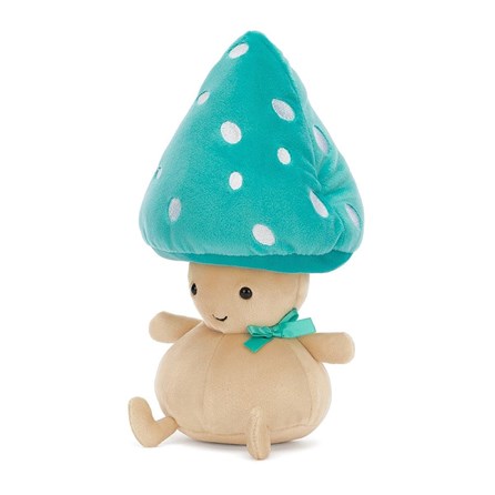 Jellycat Fun-Guy Bertie Jellycat mushroom Jellycat Fun-Guy Bertie plush green white
