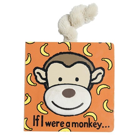 Jellycat If I Were A Monkey Board Book Jellycat monkey Jellycat If i were a Monkey board book