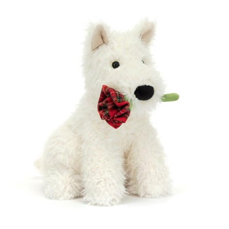 Jellycat Munro Scottie Dog 'Love You' Jellycat Valentines Jellycat Munro Scottie Dog Anniversary Gifts Valentine Gifts