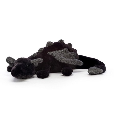 Jellycat Onyx Dragon Little Soft Toy Jellycat onyx dragon little  dragon jellycat plush jellycat onyx dragon soft black litttle