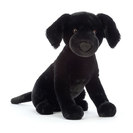 Jellycat Pippa Black Labrador Jellycat dog Jellycat Pippa Black Labrador plush soft black fur dog