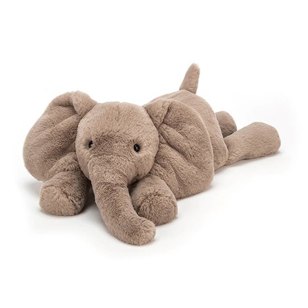 Jellycat Smudge Elephant Soft Toy Jellycat elephant elephant Jellycat Jellycat smudge elephan plush soft brown