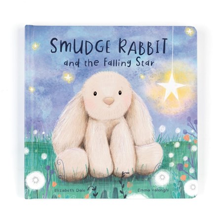 Jellycat Smudge Rabbit and the Falling Star Book Jellycat Easter Jellycat Story Book Jellycat Hardback Board Book Jellycat Smudge Rabbit