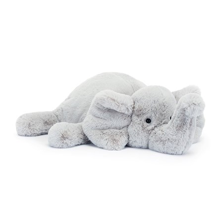 Jellycat Wanderlust Elly Jellycat elephant elephant jellycat Jellycat Wanderlust Elly plush soft grey