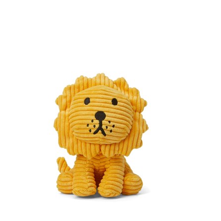 Lion Corduroy Yellow - 17cm Lion Corduroy Yellow - 17cm