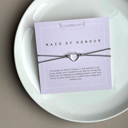 'Maid Of Honour' Friendship Bracelet 'Maid Of Honour' Friendship Bracelet