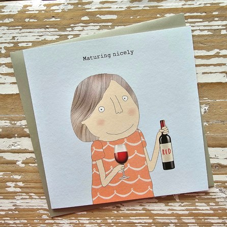 'Maturing Nicely' Greetings Card 'Maturing Nicely' Greetings Card