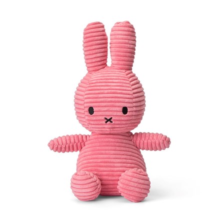 Miffy Corduroy Bubblegum Pink - 23cm Miffy Corduroy Bubblegum Pink - 23cm