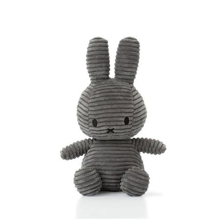 Miffy Corduroy Grey - 23cm Miffy Corduroy Grey - 23cm