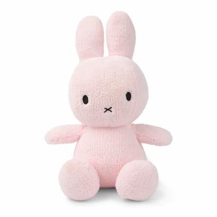 Miffy Sitting Terry Light Pink - 33cm Miffy Sitting Terry Light Pink - 33cm