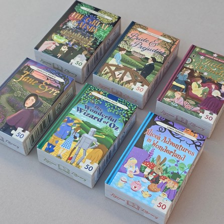 Mini Classic Novel Matchbox Jigsaw Puzzle Mini Classic Novel Matchbox Jigsaw Puzzle