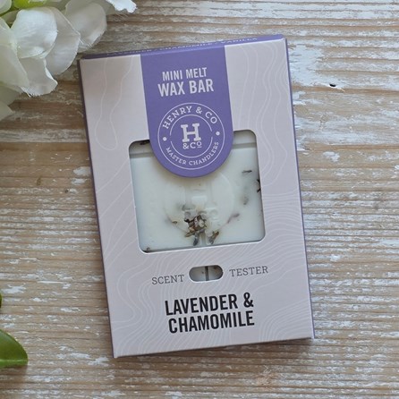 Mini Wax Melt Bar - Lavender & Chamomile Vegan Friendly Scented Wax Melts Home Fragrance New Home Gifts Henry & Co
