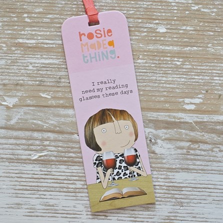 'Need My Reading Glasses' Bookmark Rosie Made A Thing Bookmark Funny Gifts Novelty Humourous Humour Quirky Gifts