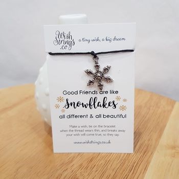 Christmas Wish Bracelet 'Snowflake'