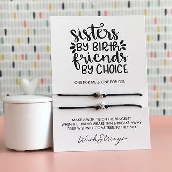 'Sisters' Duo Star Wish Bracelet