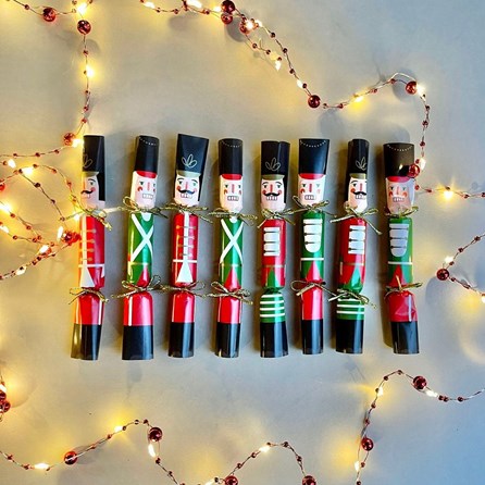 Nutcracker Saucer Crackers Set of 8 Nutcracker Saucer Crackers Set of 8